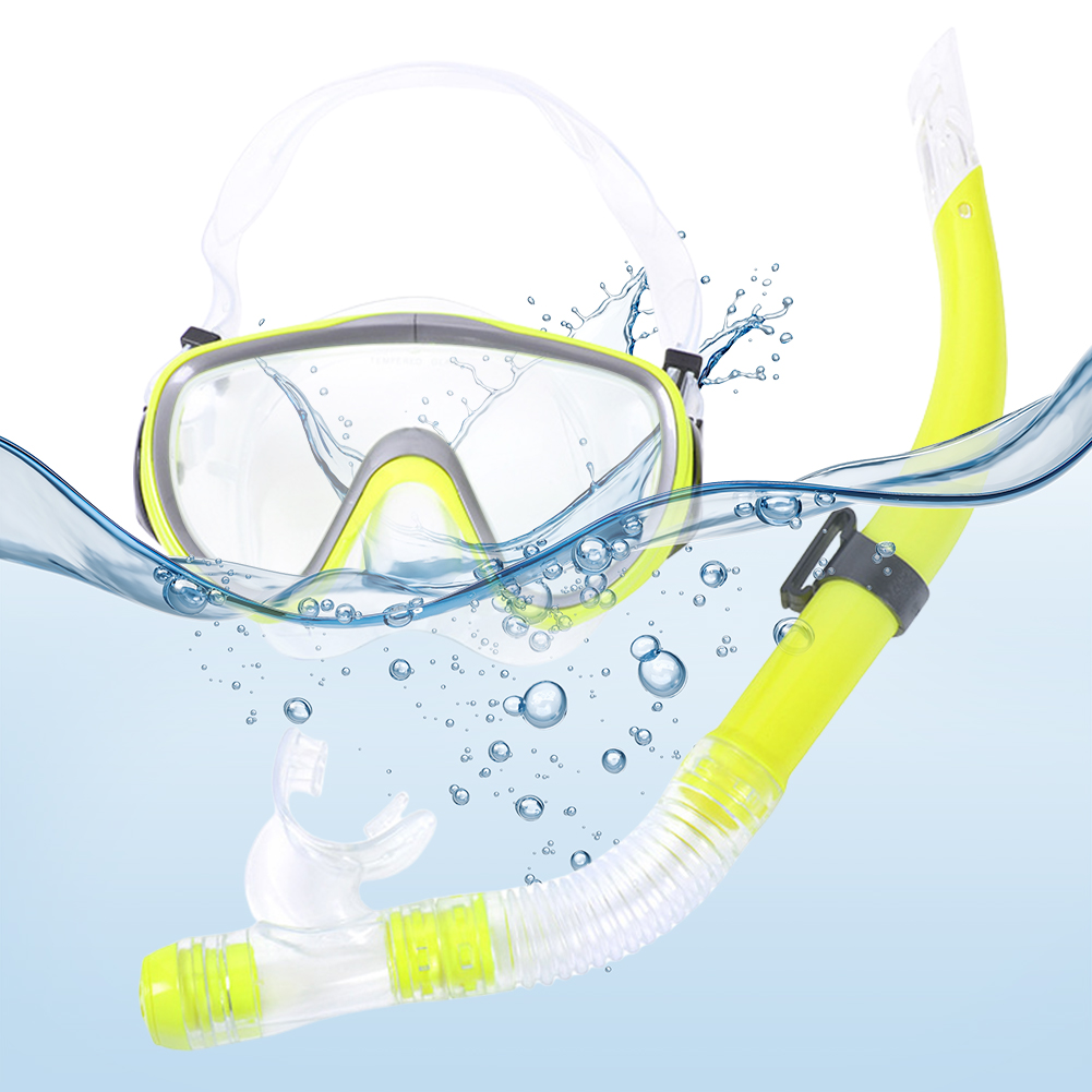 Anti Pollution Mask - Diving Mask & Snorkel Set Adjustable