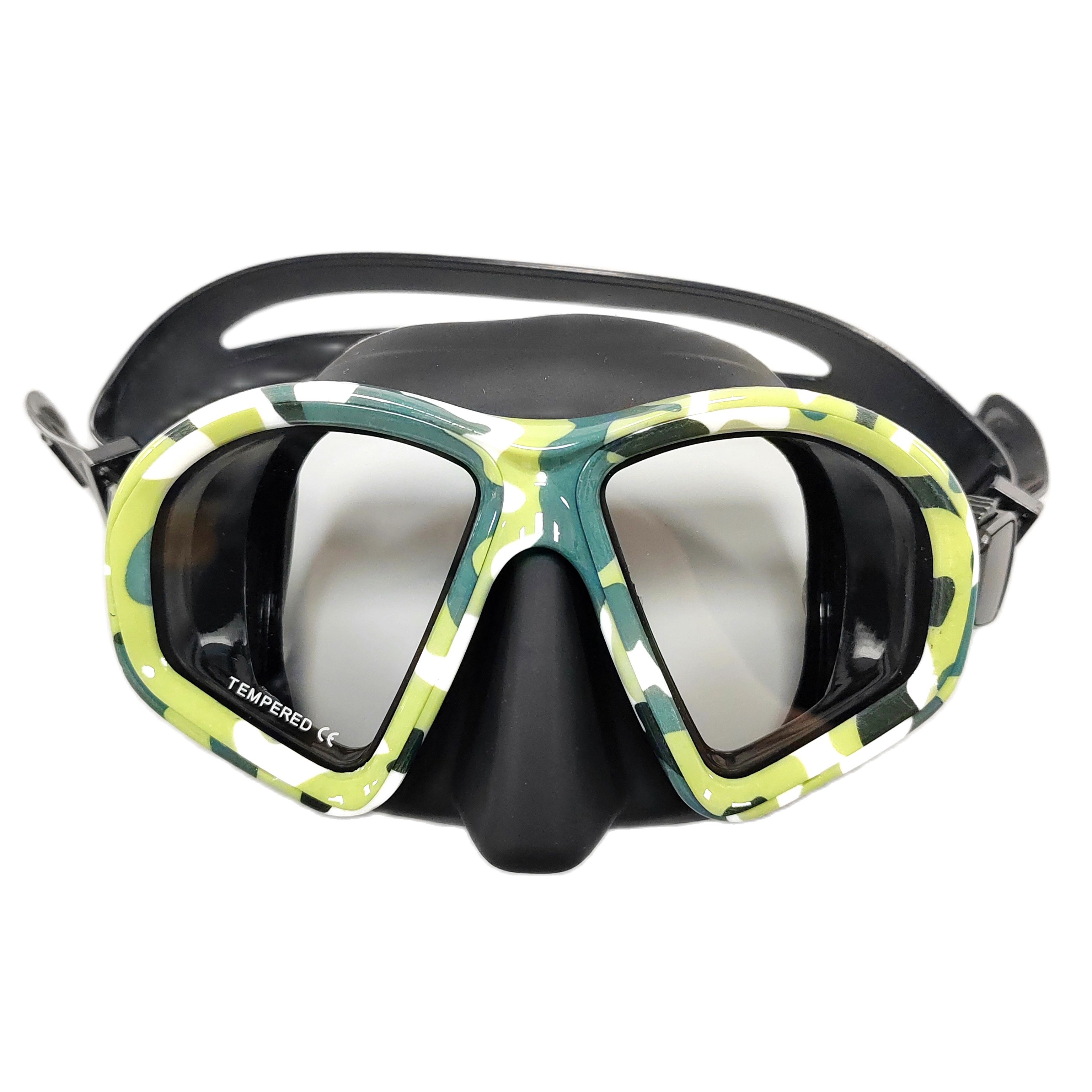 Anti Pollution Mask - Scuba Diving Mask Camouflage Anti-Fog Harpoon