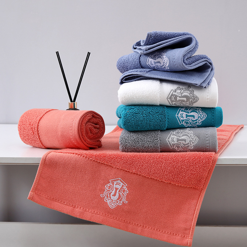 Cloth Face Mask Washable - 1/4/6pcs White Red Cotton Towels 34x74cm