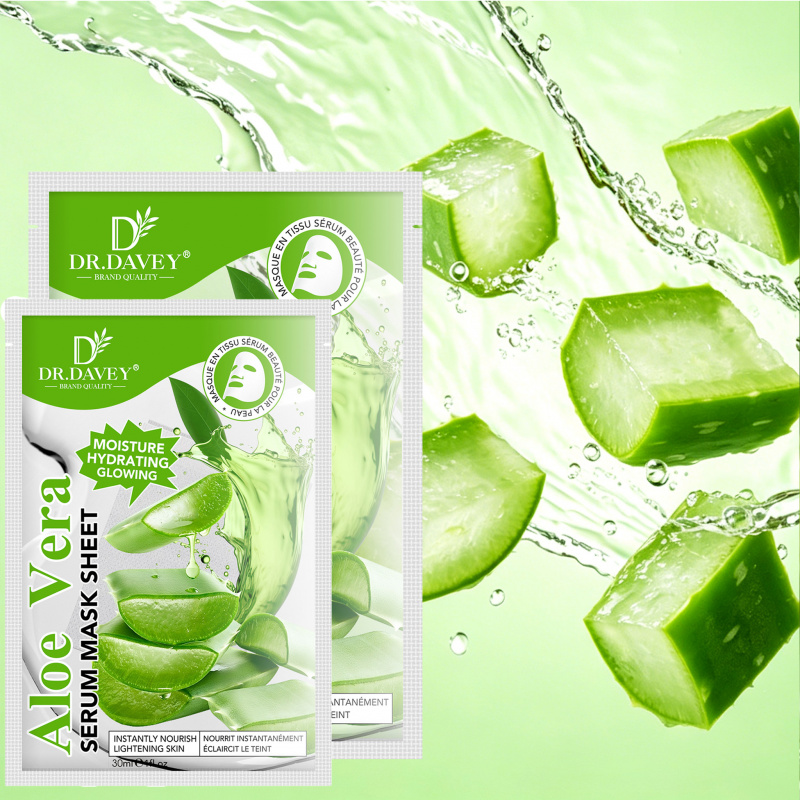 Aloe Vera Serum Facial Mask Sh - огляд і ціна Face Mask Storage Box