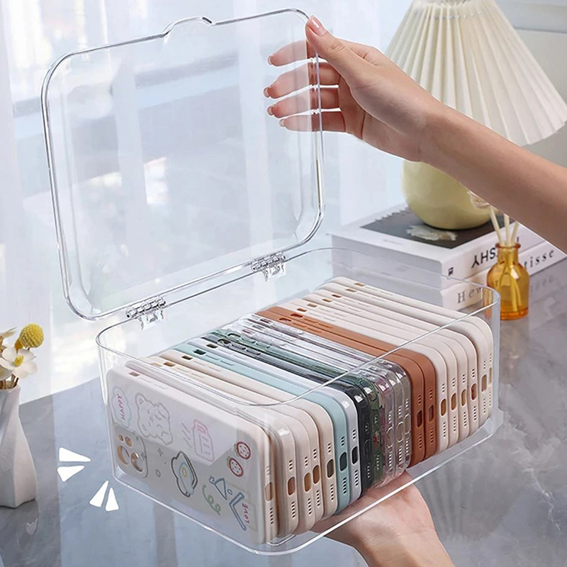 Acrylic Sundries Storage Baske - огляд і ціна Face Mask Storage Box