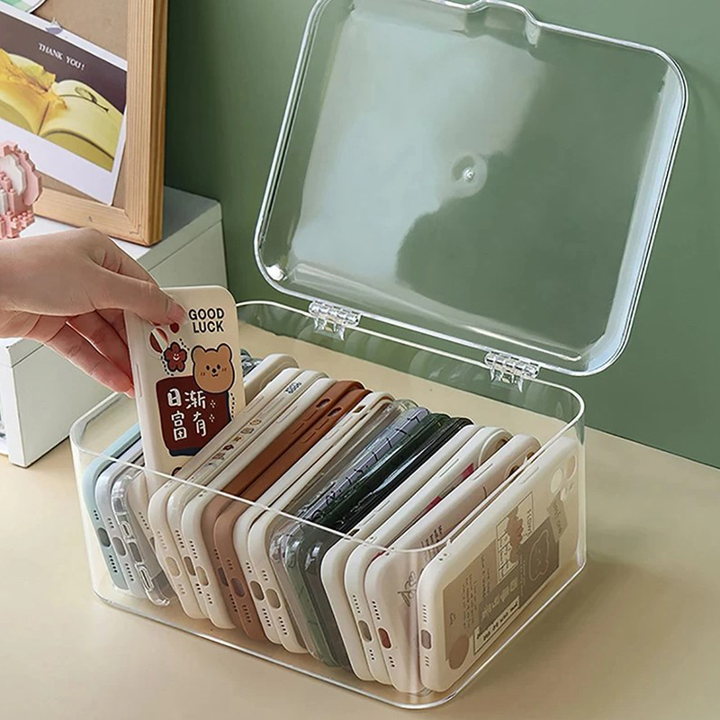 Acrylic Sundries Storage Baske - огляд і ціна Face Mask Storage Box