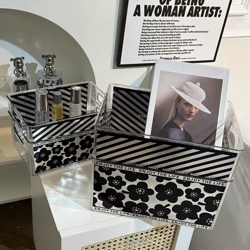 Tabletop Cosmetics Storage Box - огляд і ціна Face Mask Storage Box