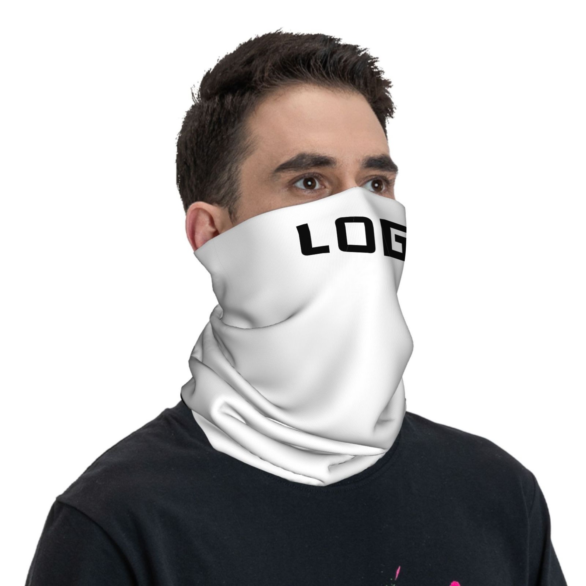 Custom Photo Logo Seamless Nec - огляд і ціна Neck Gaiter Face Cover