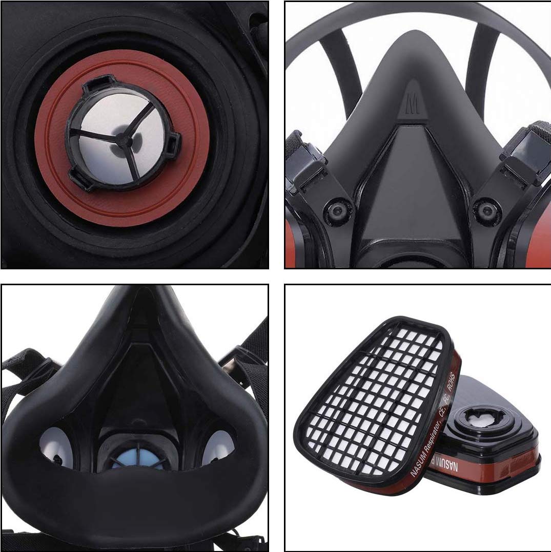 Dust Gas Mask Anti-fog Safety  - огляд і ціна Dust Mask Construction