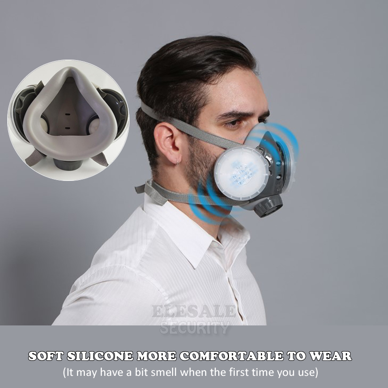 New Anti Dust Mask Full Face R - огляд і ціна Dust Mask Construction