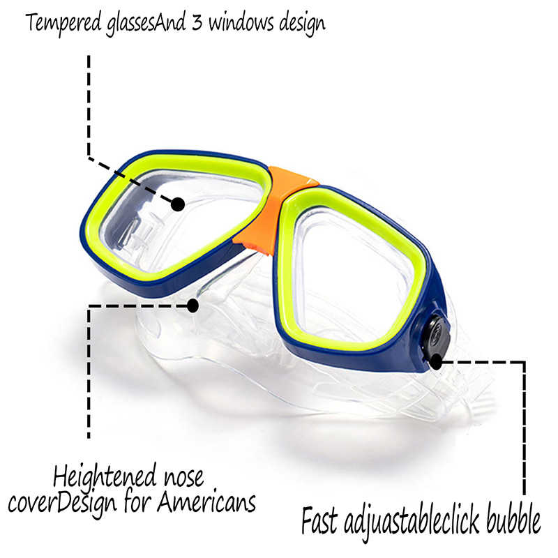 Adults Kids  Diving Goggle Mas - огляд і ціна Anti Pollution Mask