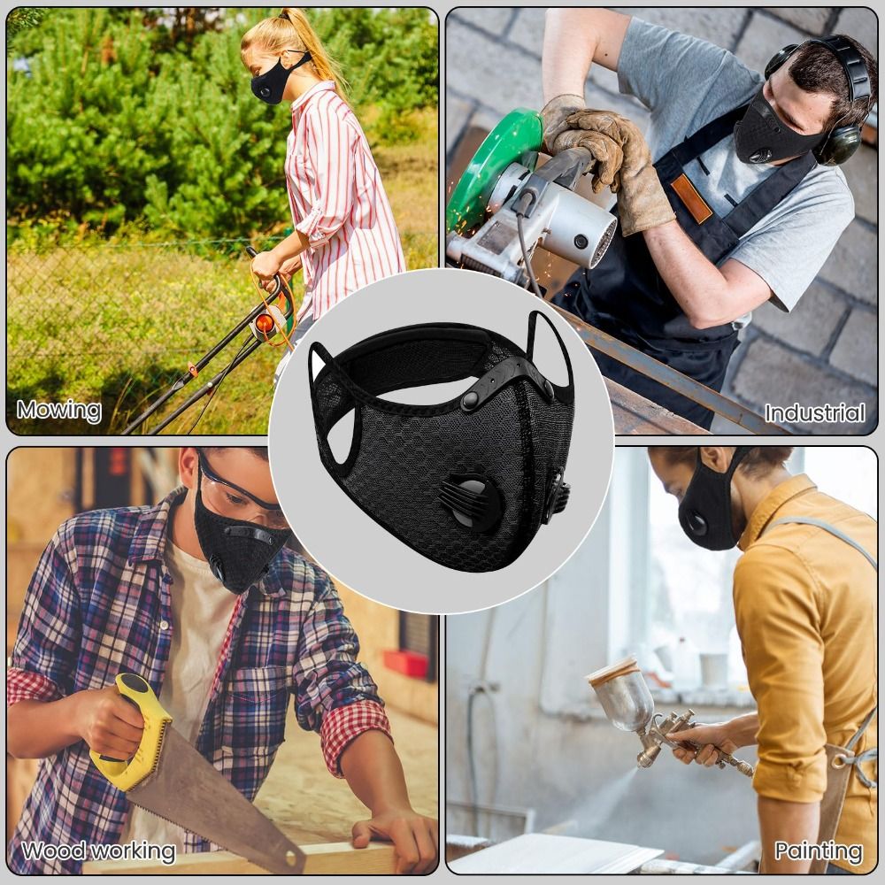 Breathable Ergonomic Dust Mask - огляд і ціна Dust Mask Construction