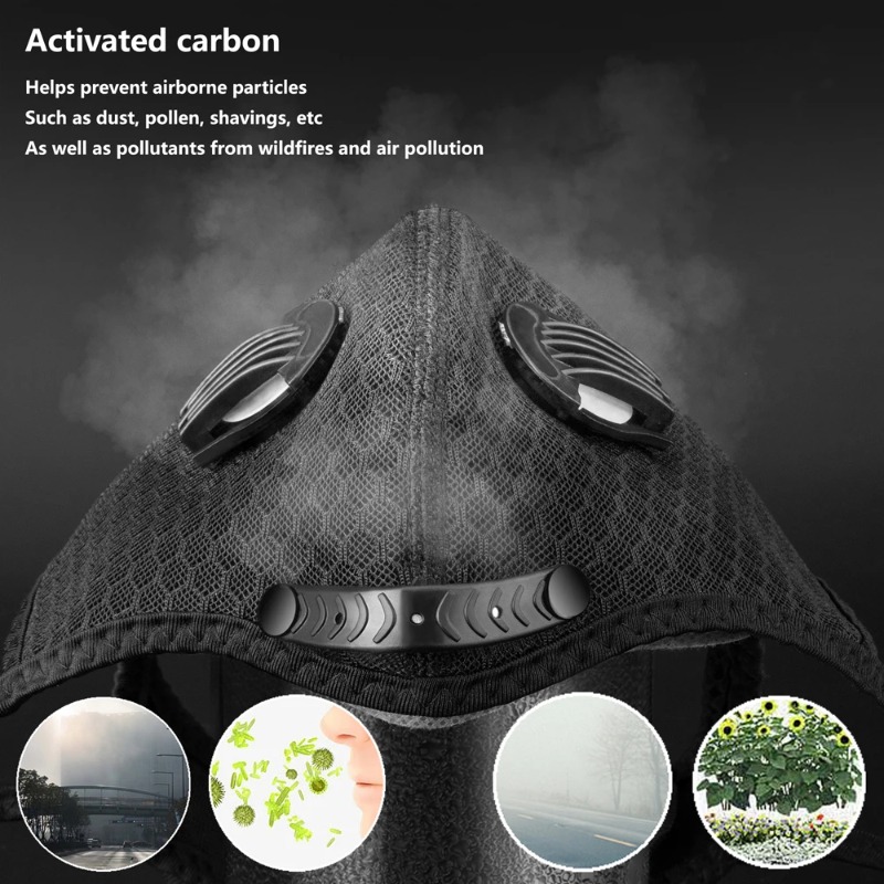 SHIZIWANGRI Cycling Face Mask  - огляд і ціна Dust Mask Construction