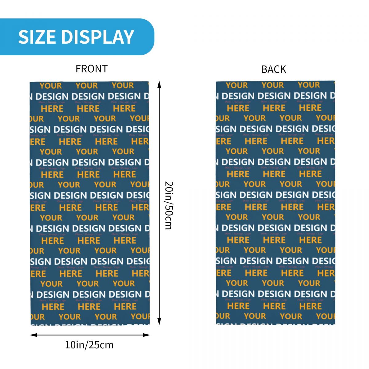 Custom Your Design Here Bandan - огляд і ціна Neck Gaiter Face Cover