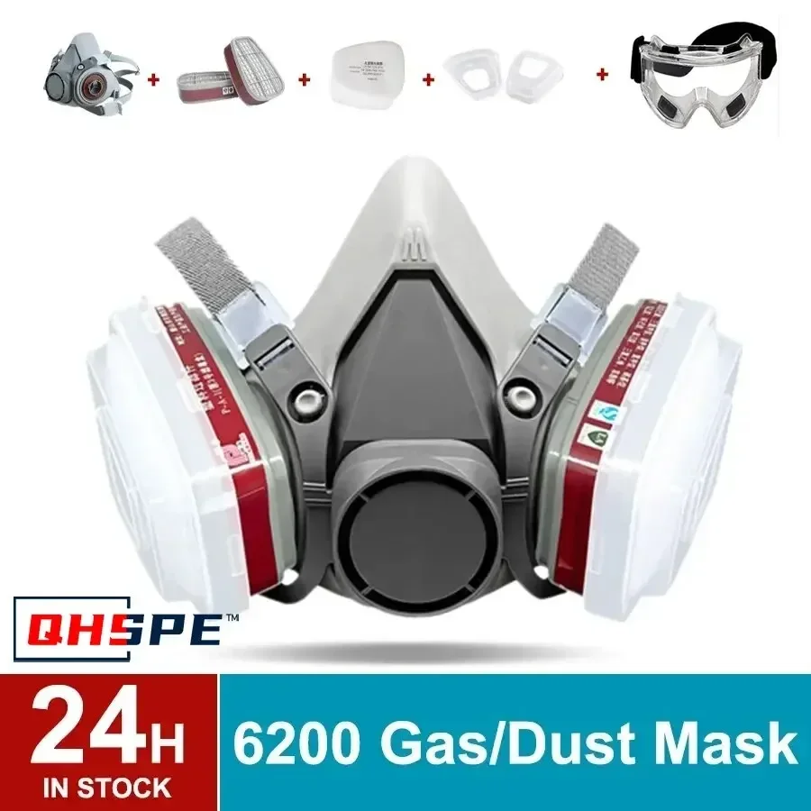 Original 6200 Respirator Reusa - огляд і ціна Dust Mask Construction
