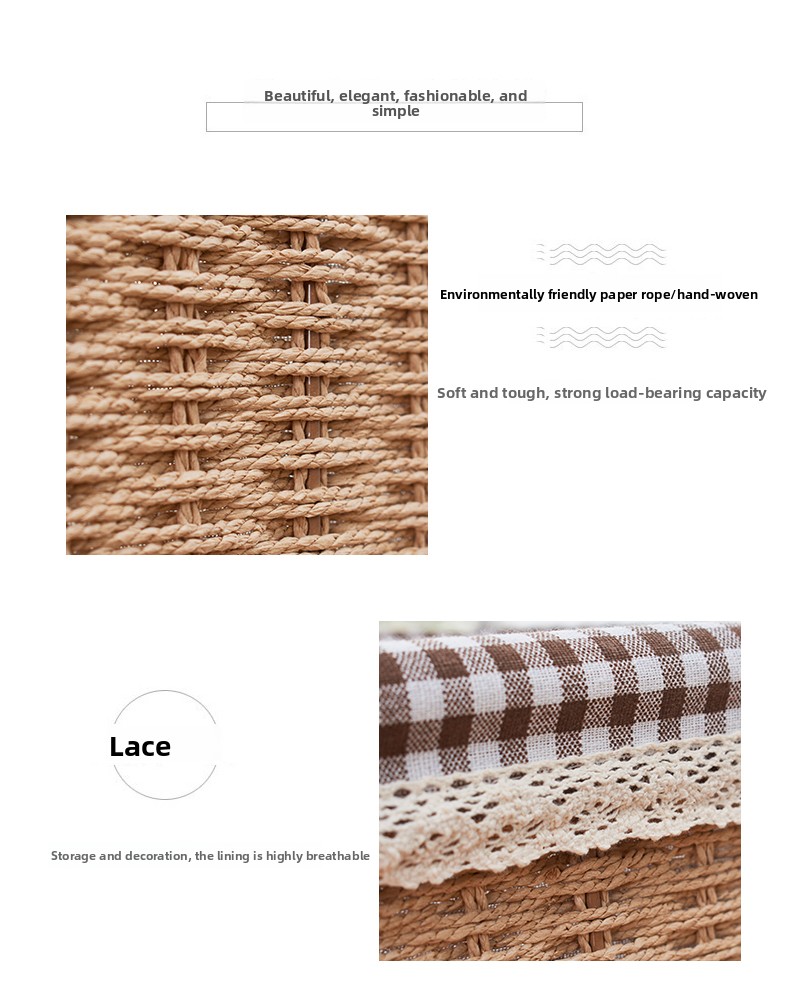 Japanese Rattan Woven Storage  - огляд і ціна Face Mask Storage Box