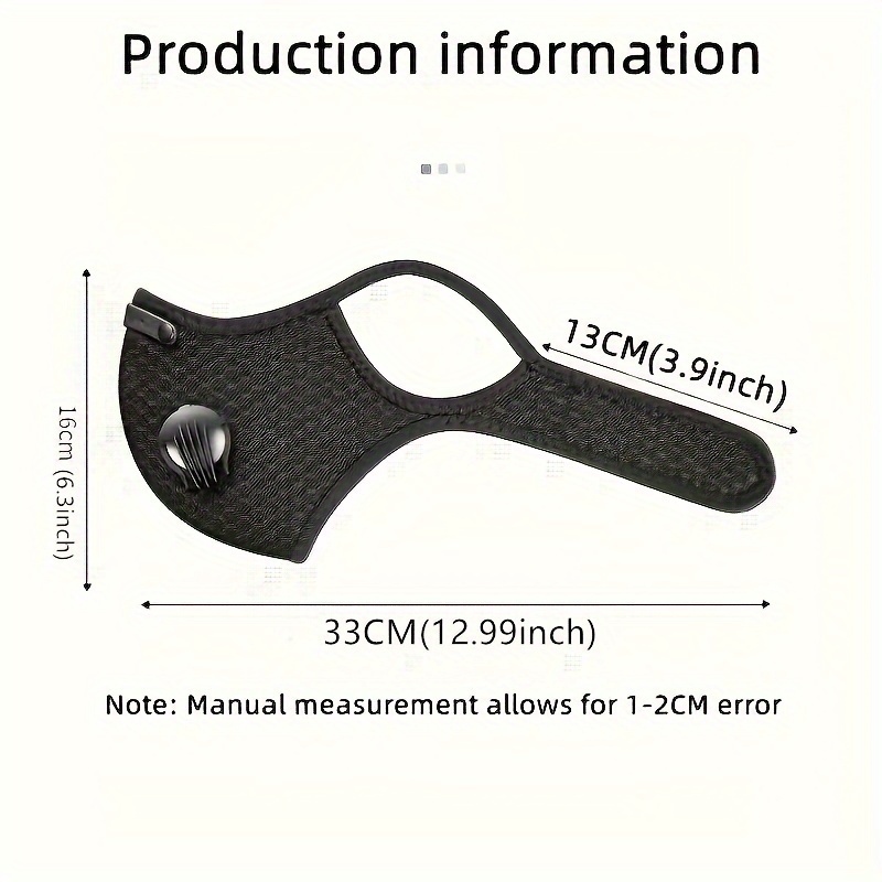 Cycling Mask Sport Washable Re - огляд і ціна Dust Mask Construction