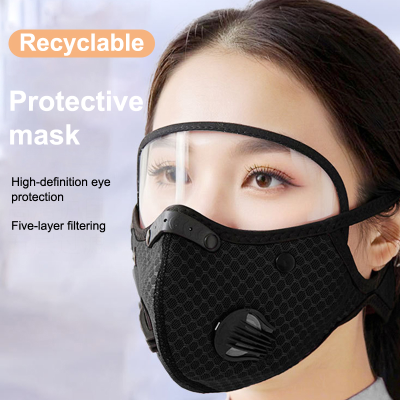 New Cycling Face Mask With Fil - огляд і ціна Dust Mask Construction