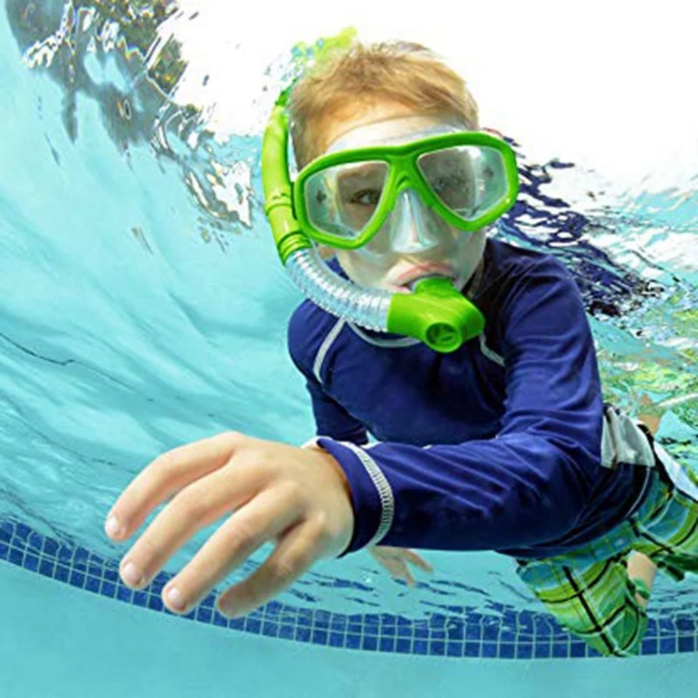 Kids Snorkel Set Scuba Snorkel - огляд і ціна Anti Pollution Mask