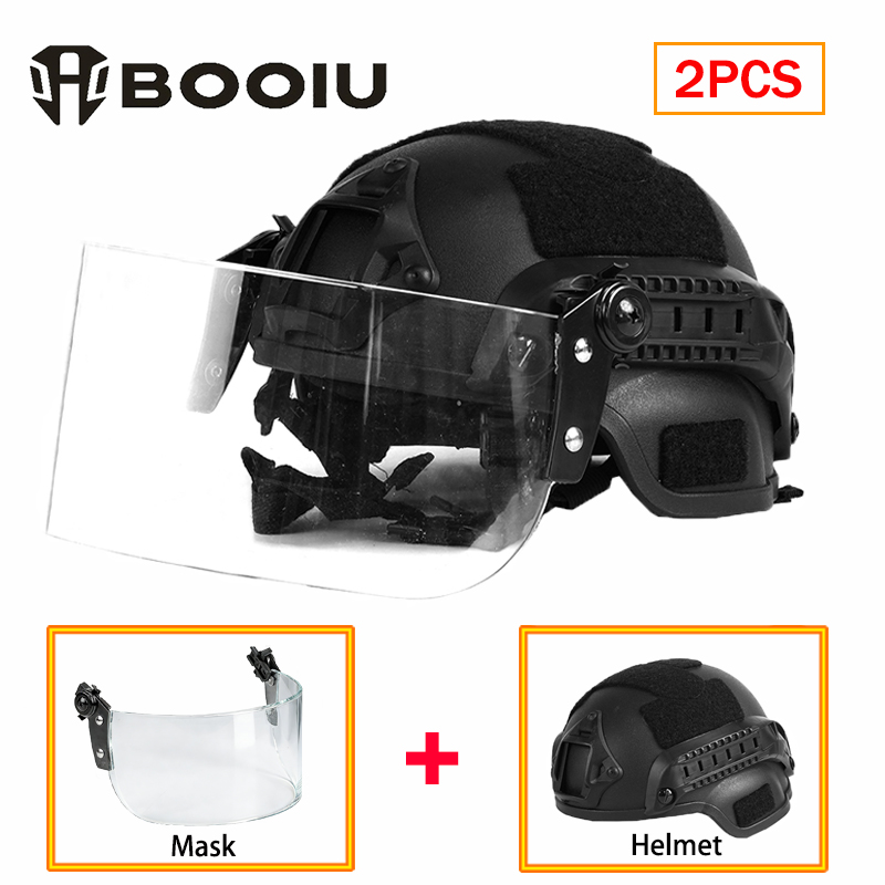 BOOIU New Tactical Helmet Face - огляд і ціна Kids Face Mask