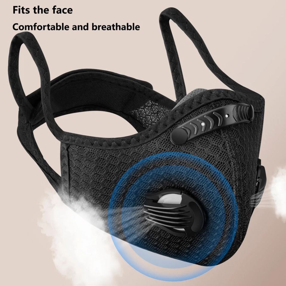 1PCS Cycling Mask With Activat - огляд і ціна Dust Mask Construction
