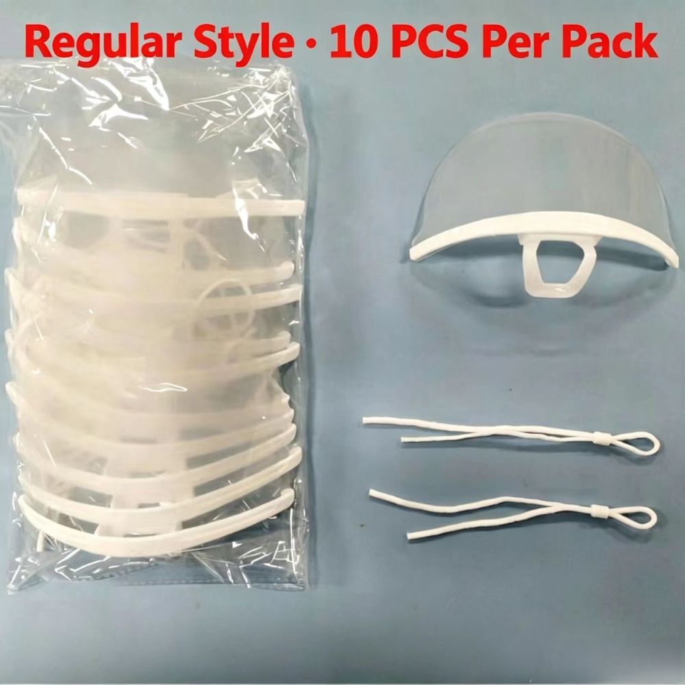 Anti-Fog Clear Catering Mouth  - огляд і ціна Mask Lanyard Adjustable