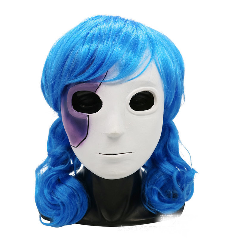 Hot  Anime Game Sally Face Cos - огляд і ціна Black Face Mask Pack