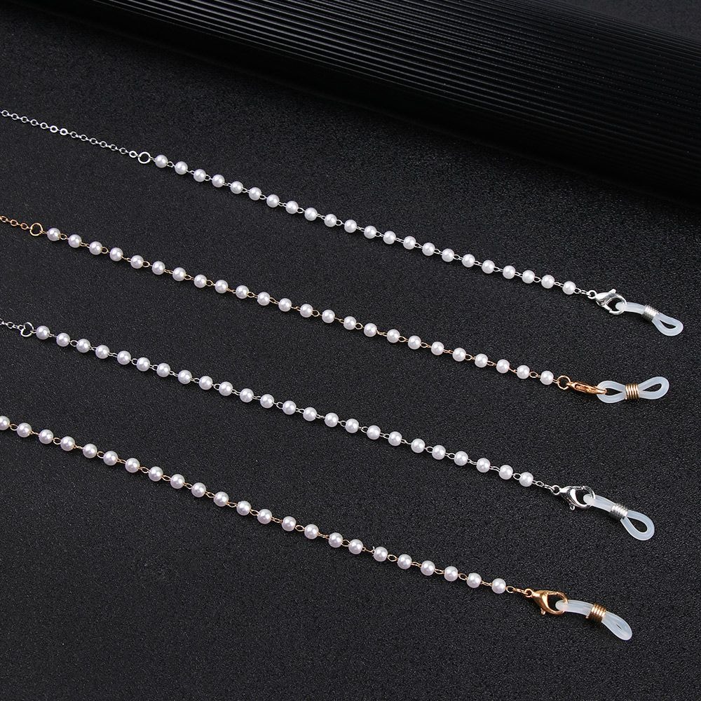 Fashion Flower Beads Eyeglass  - огляд і ціна Mask Chain Holder