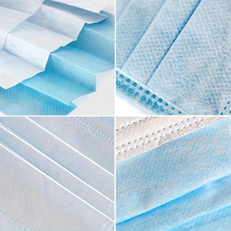 200Pcs Thickened Blue Disposab - огляд і ціна Disposable Mask Blue