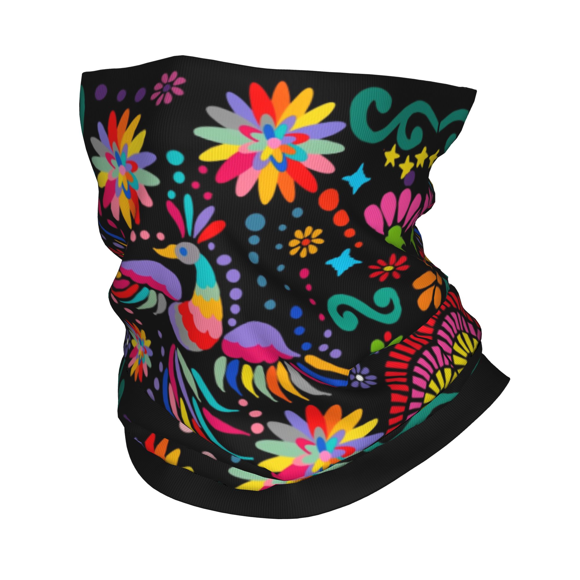 Custom Mexican Floral Flower T - огляд і ціна Neck Gaiter Face Cover