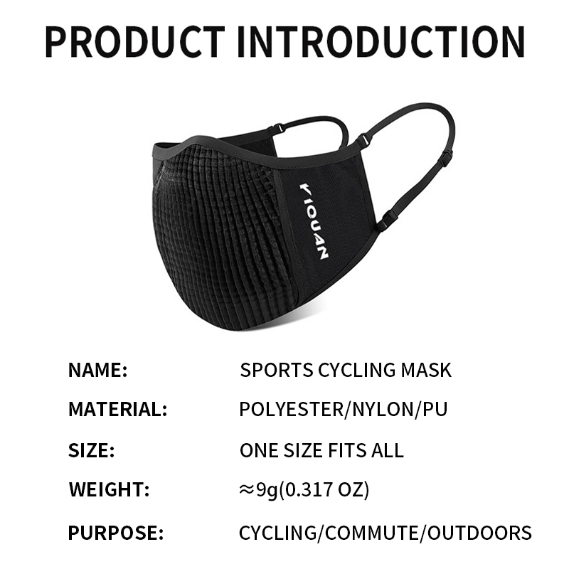 YIQUAN Sports Cycling Mask - D - огляд і ціна Anti Pollution Mask
