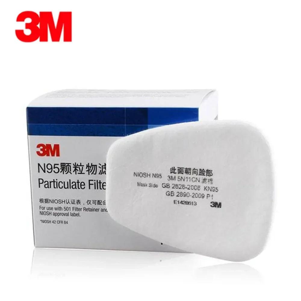 10pcs/Box 3M 5N11 Cotton Filte - огляд і ціна Face Mask Storage Box