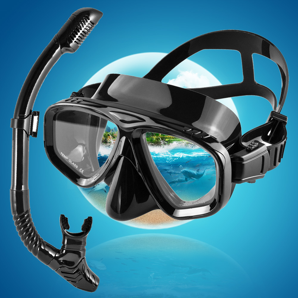 Dry Snorkel Set Diving Mask Pr - огляд і ціна Anti Pollution Mask