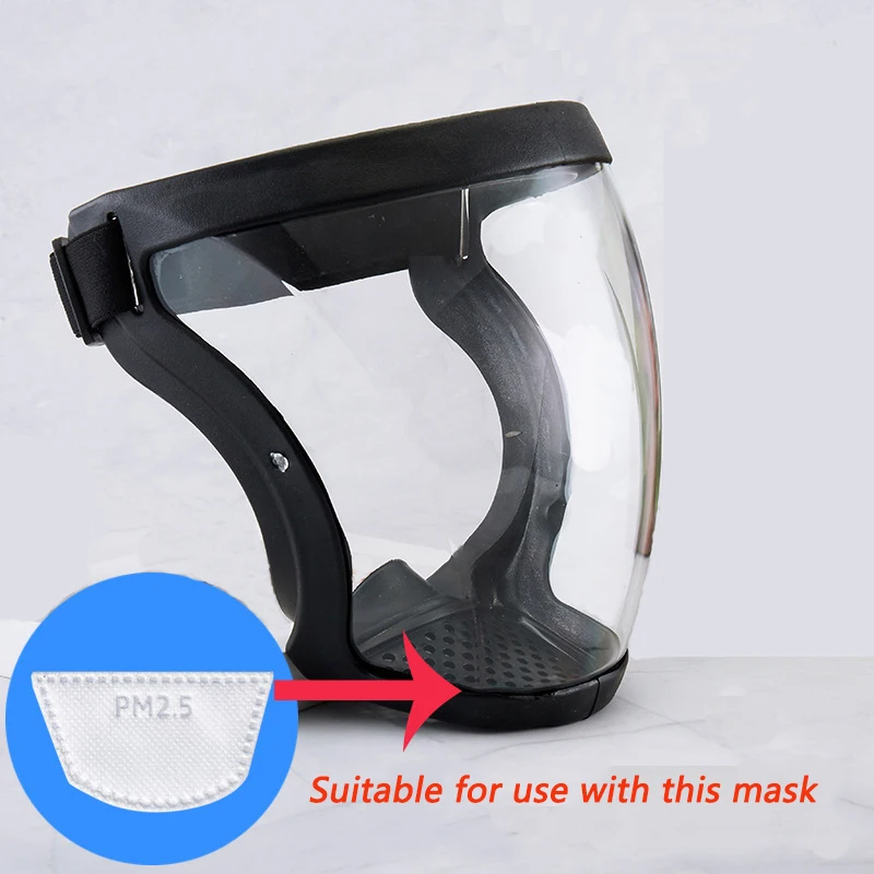 Full Face Shield Windproof Ant - огляд і ціна Anti Pollution Mask