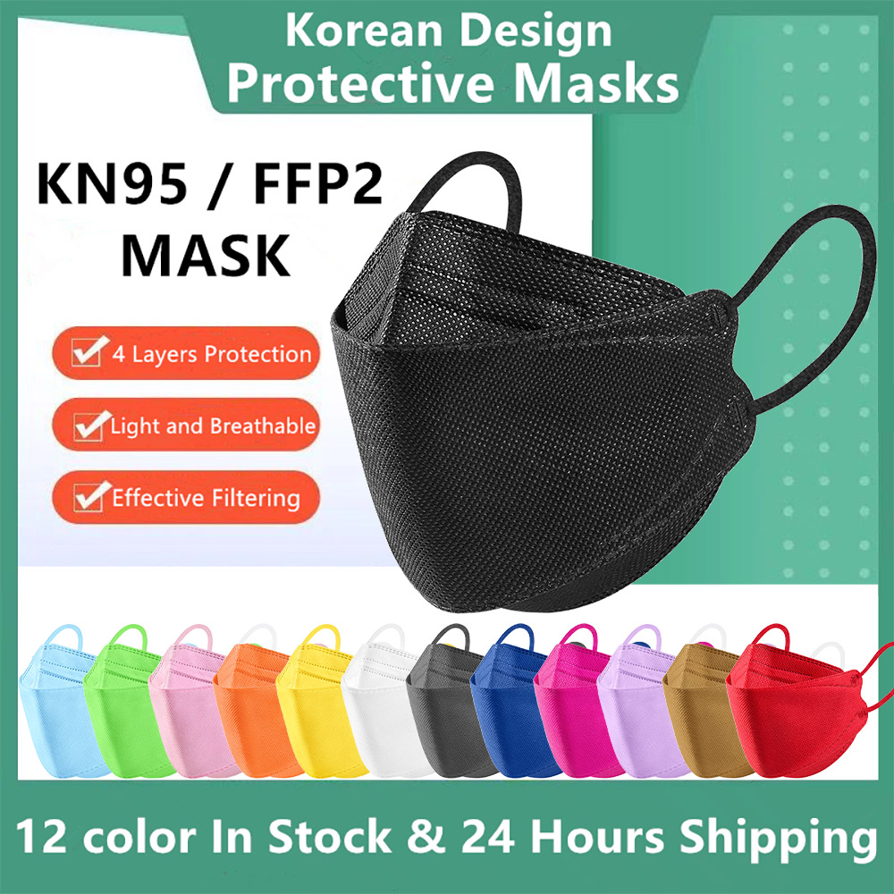 10-100PCS Mascarillas FFP2 Fac - огляд і ціна Disposable Surgical Mask