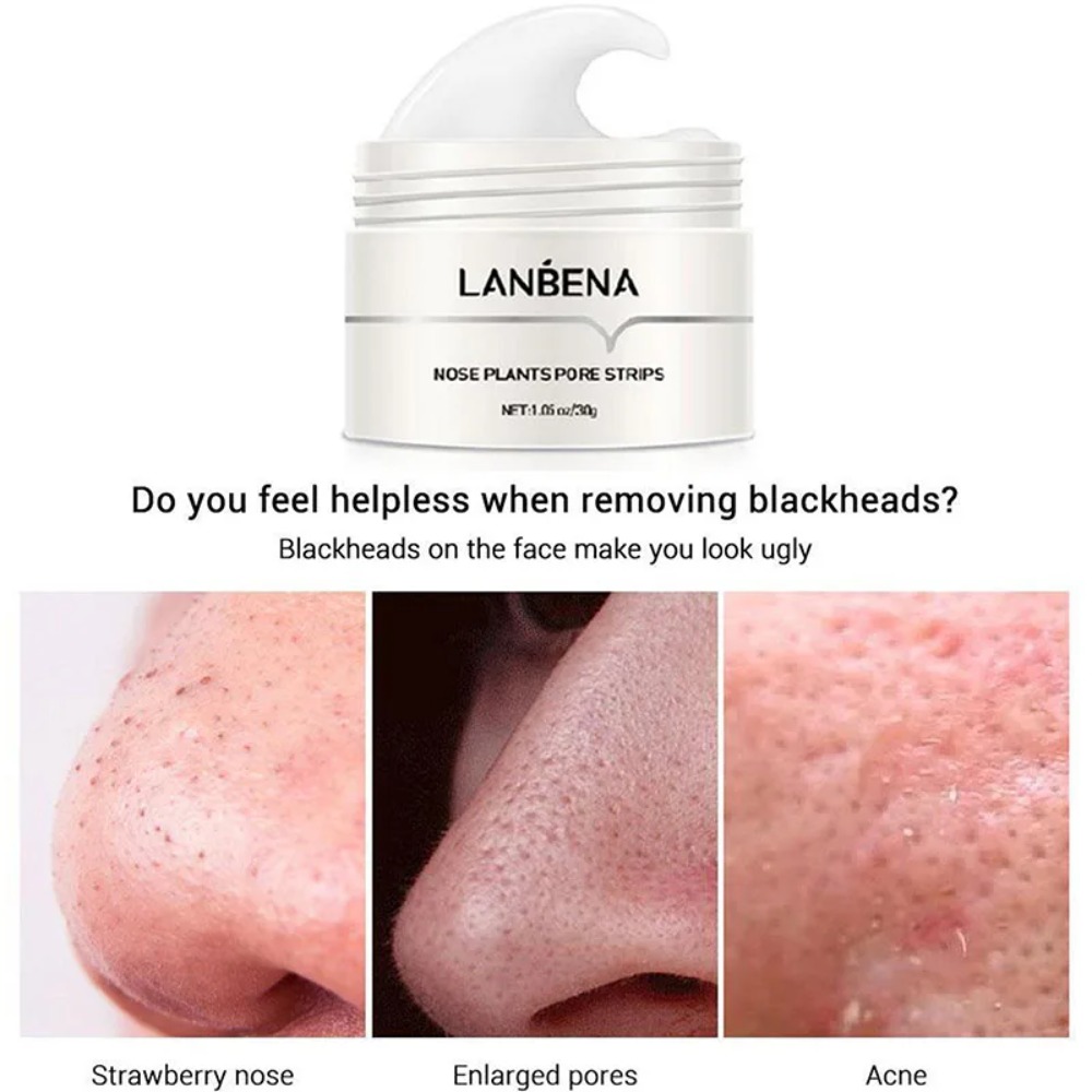 Nose Blackhead Remover Cream P - огляд і ціна Black Face Mask Pack