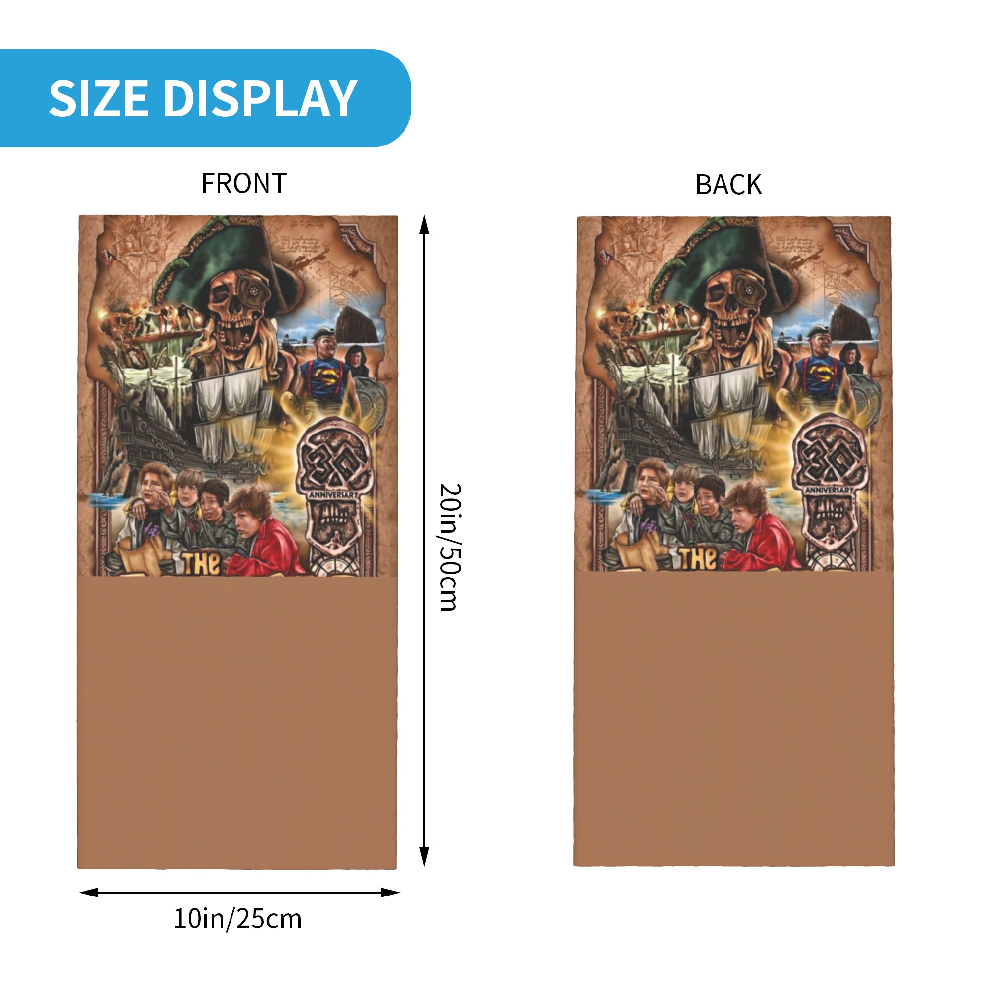 Custom The Goonies Bandana Nec - огляд і ціна Neck Gaiter Face Cover