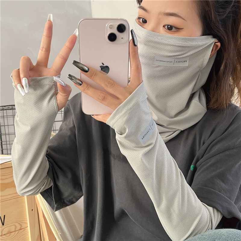 2Pcs Set Sun UV Protection Arm - огляд і ціна Sports Mask Breathable