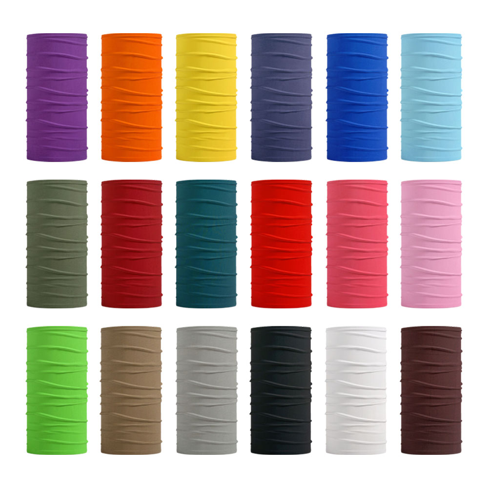 Seamless Solid Color Bandanas  - огляд і ціна Neck Gaiter Face Cover