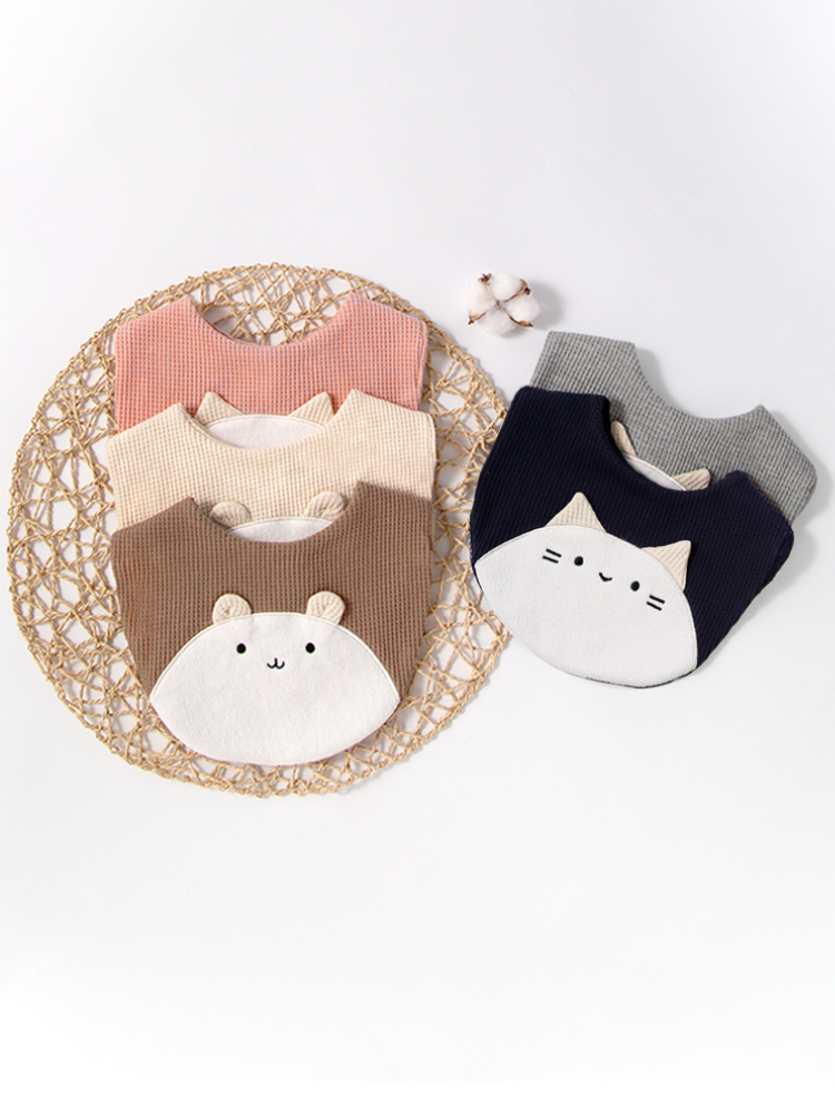 2pcs baby bib kitten teddy bea - огляд і ціна Kids Face Mask