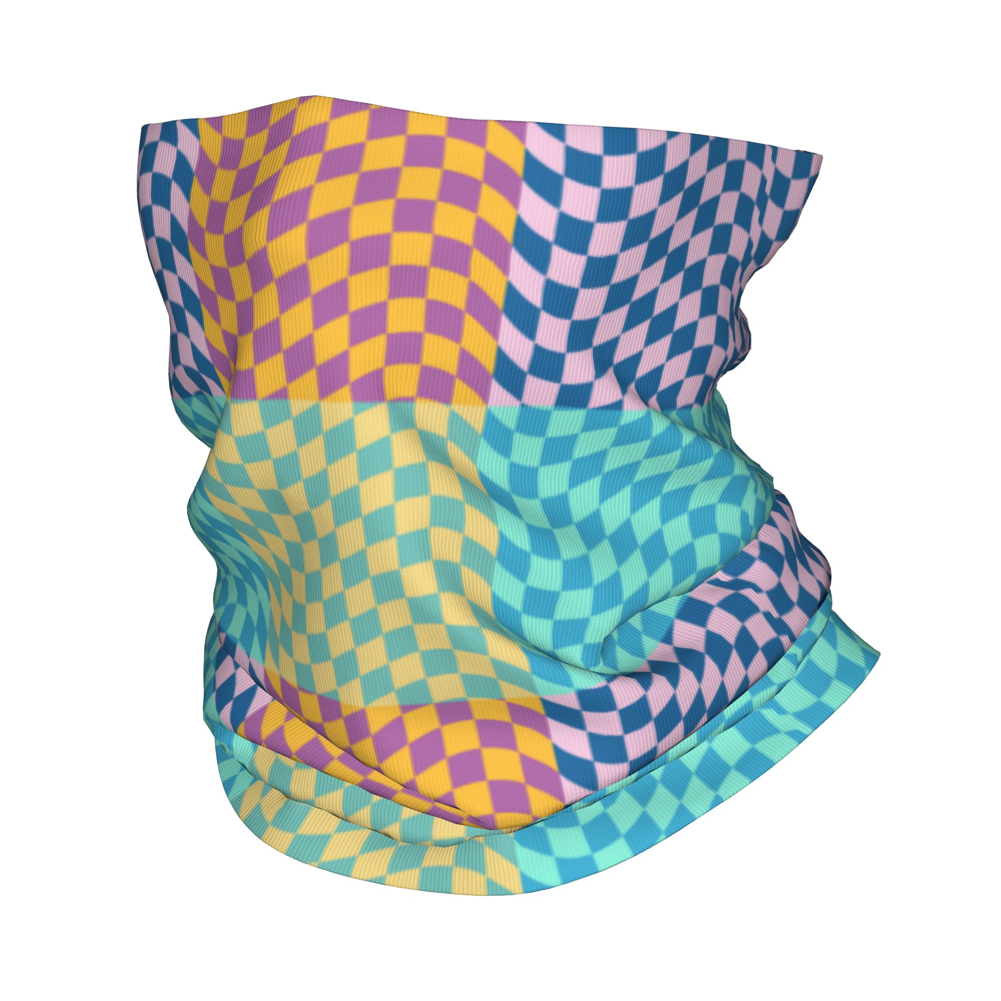 Custom Colored Checkered Banda - огляд і ціна Neck Gaiter Face Cover