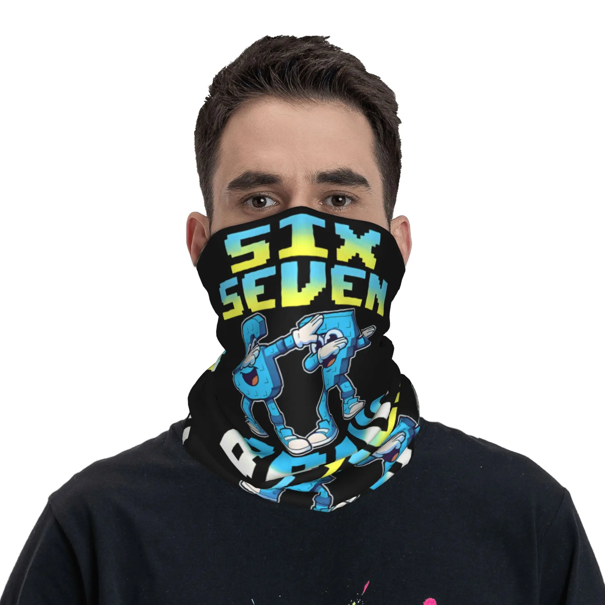 67 Six Seven Meme 6 7 Italian  - огляд і ціна Neck Gaiter Face Cover