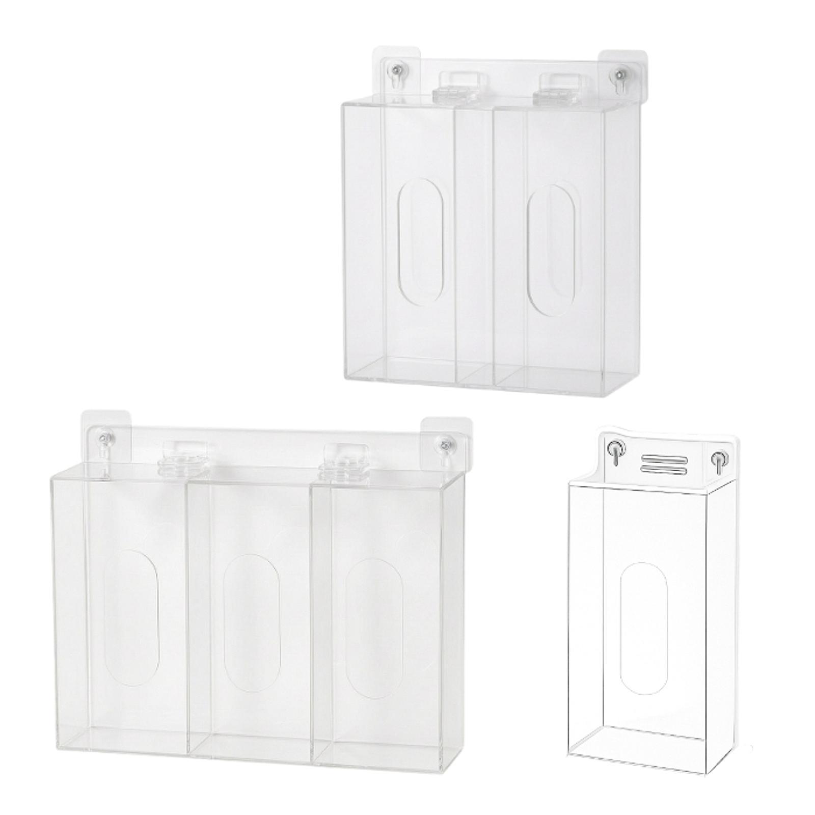 Acrylic Glove Box Holder Wall  - огляд і ціна Face Mask Storage Box